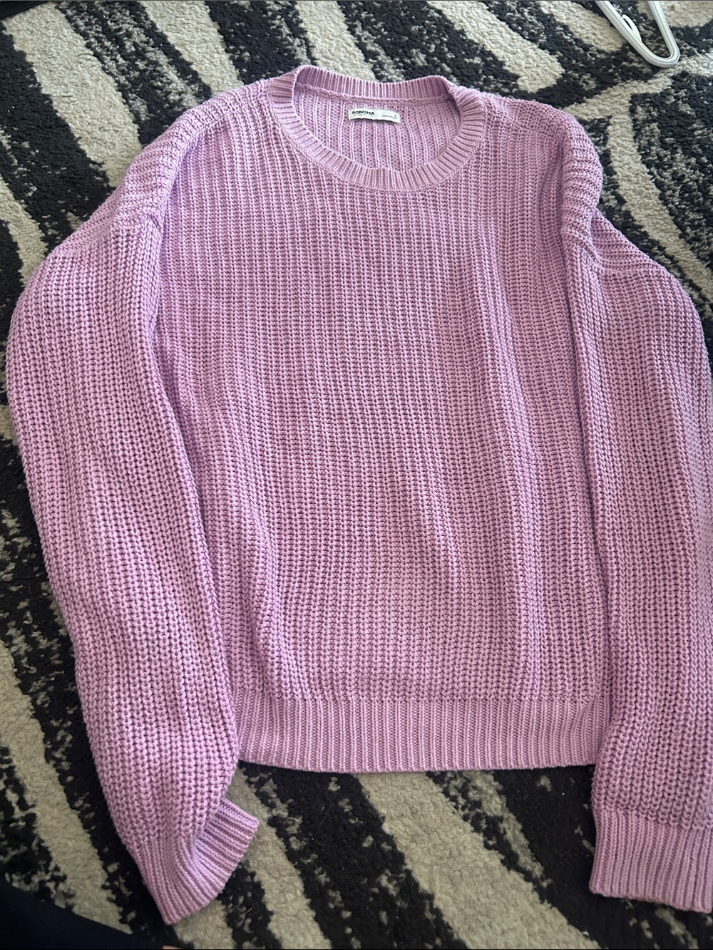 Everyday Lilac Sonoma Crewneck Knit Sweater - Women